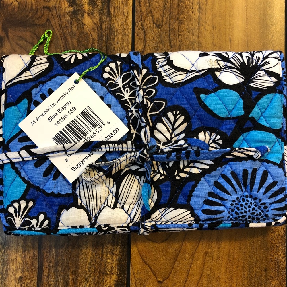 Vera Bradley All Wrapped Jewelry Organizer